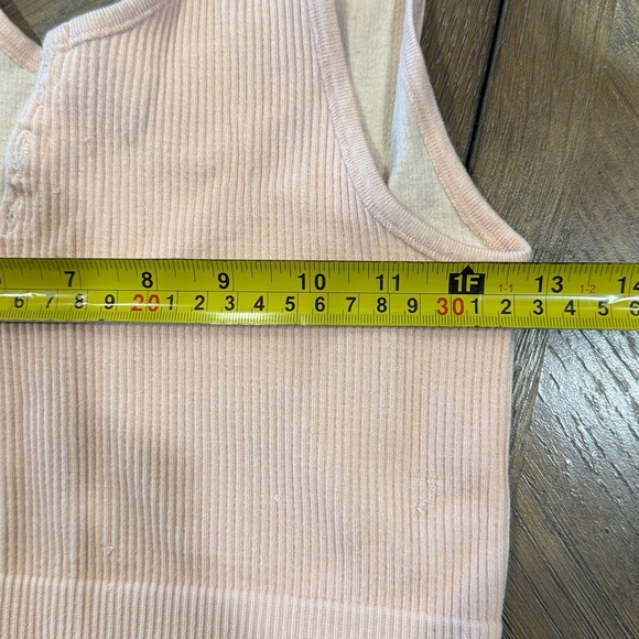 By Together Pink Ribbed Crop Top - Picture 6 of 8